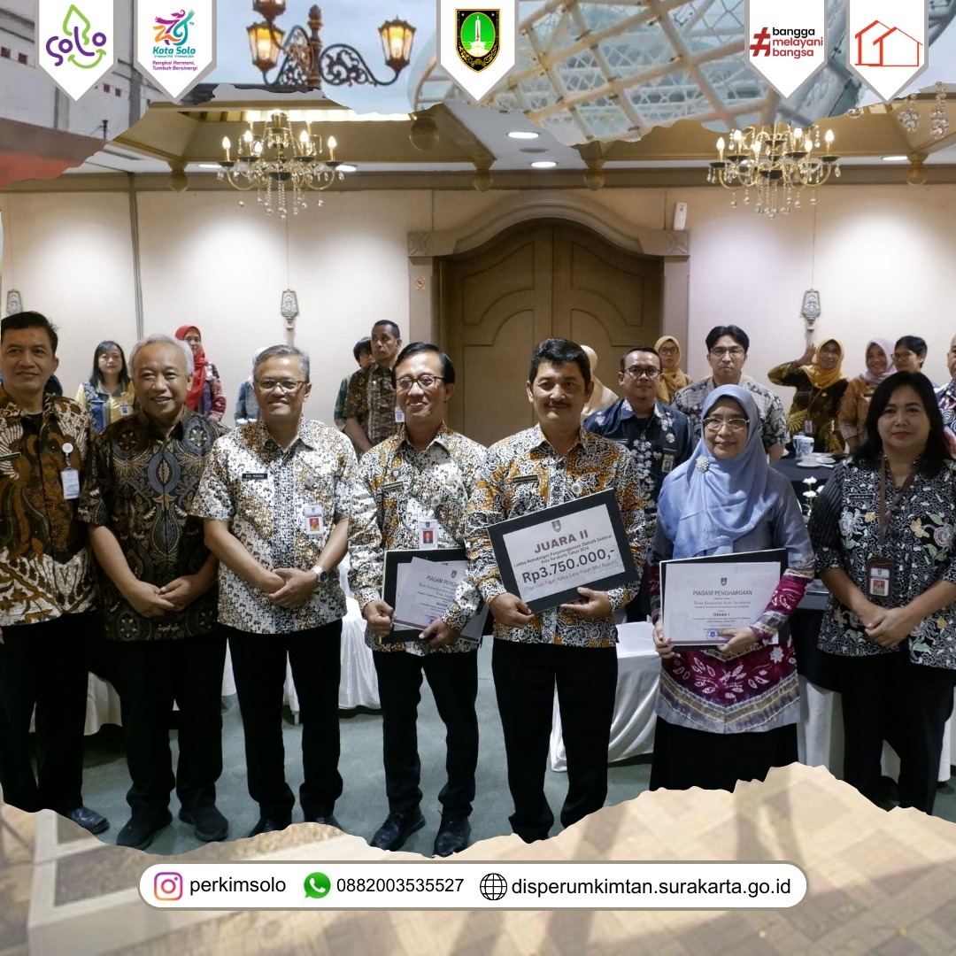 disperumkimtan-kota-surakarta-raih-juara-dua-pada-lomba-kematangan-penyelenggaraan-statistik-sektoral-2024